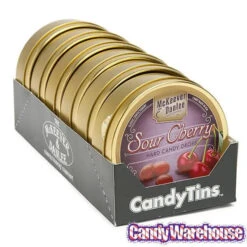 McKeever & Danlee Bon Bons Candy Tins - Sour Cherry: 6-Piece Box 8 McKeever & Danlee Bon Bons Candy Tins - Sour Cherry: 6-Piece Box -Candy Store mckeever and danlee bon bons candy tins sour cherry 6 piece box candy warehouse 3