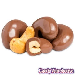 Milk Chocolate Covered Cashews Candy: 2LB Bag -Candy Store milk chocolate covered cashews candy 2lb bag candy warehouse 3 0db23a84 d134 4000 88ef aee4e31d5b72