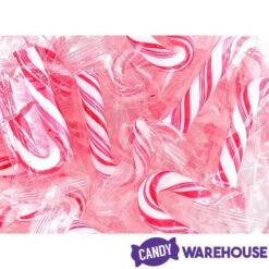 Mini Candy Canes - Red And White: 100-Piece Tub -Candy Store mini candy canes red and white 100 piece tub candy warehouse 7