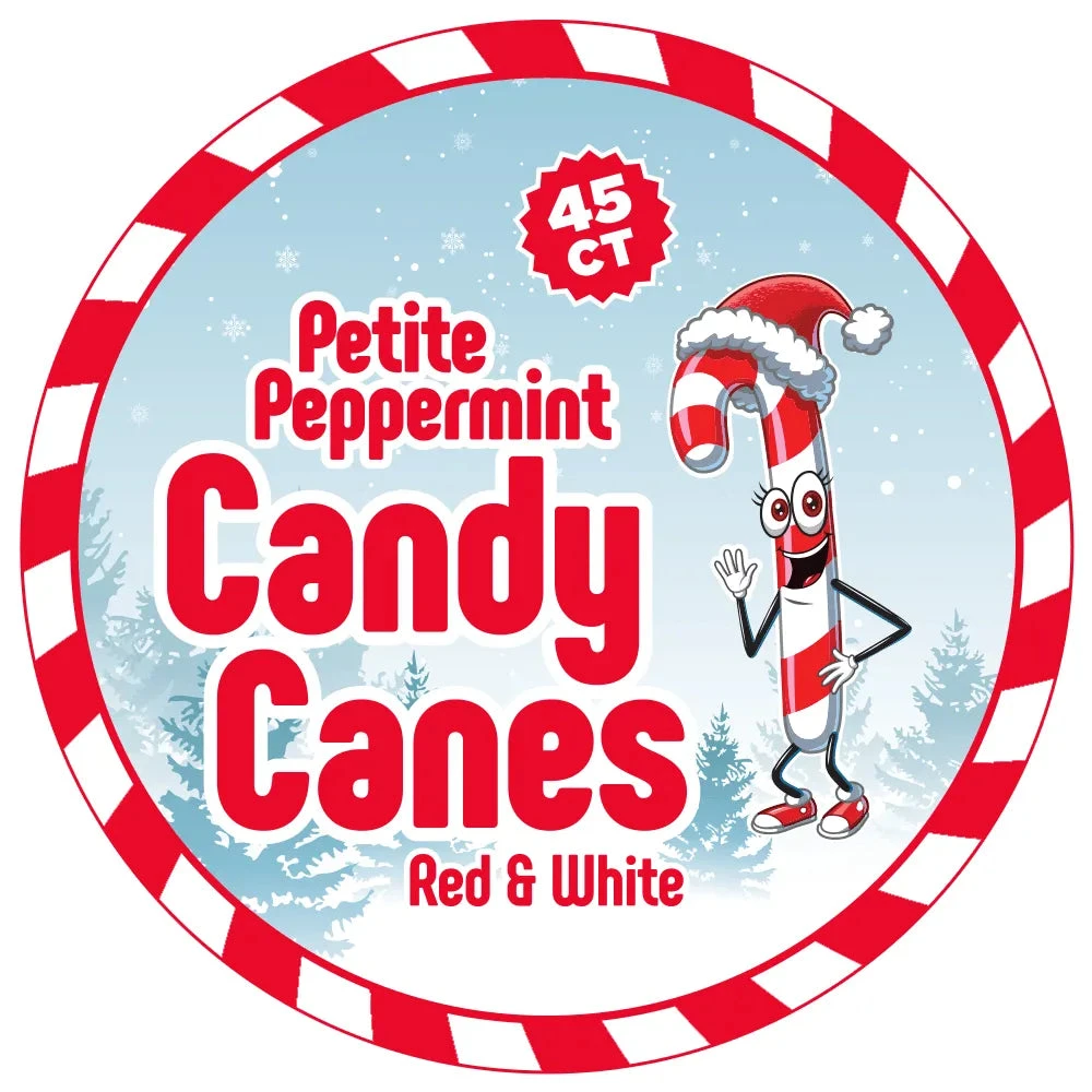 Mini Candy Canes - Red And White: 45-Piece Jar 11 Mini Candy Canes - Red And White: 45-Piece Jar - Image 9