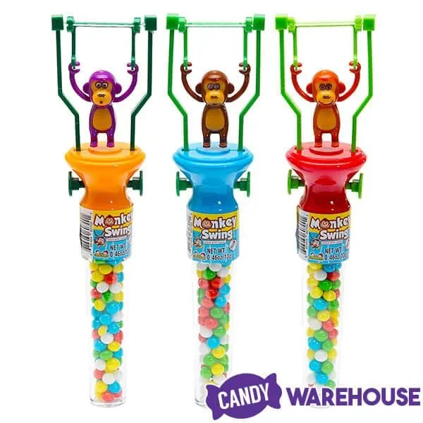 Monkey Swing Toys With Candy: 12-Piece Box 5 Monkey Swing Toys With Candy: 12-Piece Box - Image 3