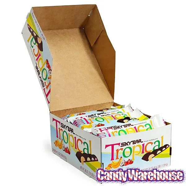 Necco Sky Bar Candy Bars - Tropical: 24-Piece Box 4 Necco Sky Bar Candy Bars - Tropical: 24-Piece Box - Image 2