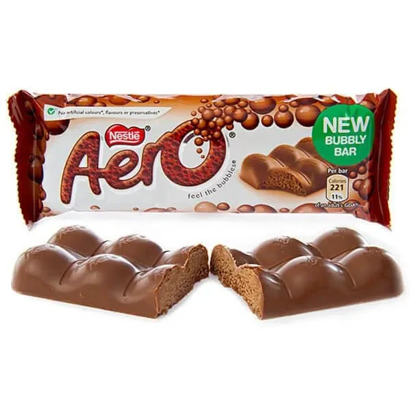 Nestle Aero Milk Chocolate Bars: 24-Piece Box 3 Nestle Aero Milk Chocolate Bars: 24-Piece Box