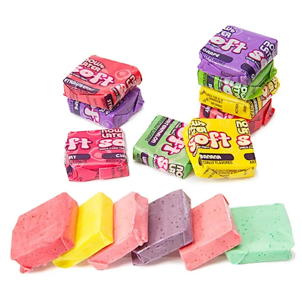 Now And Later Soft Taffy Squares - Assorted: 120-Piece Tub 3 Now And Later Soft Taffy Squares - Assorted: 120-Piece Tub