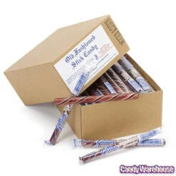 Old Fashioned Hard Candy Sticks - Root Beer: 80-Piece Box -Candy Store old fashioned hard candy sticks root beer 80 piece box candy warehouse 4 60880938 e0ef 4987 adb8 b0e48088e333