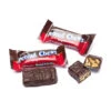 Peanut Chews Mini Size Candy Bars - Original Dark: 100-Piece Box