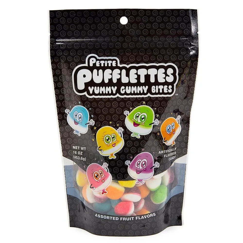 Petite Pufflettes Gummy Bites - Assorted: 16-Ounce Bag 3 Petite Pufflettes Gummy Bites - Assorted: 16-Ounce Bag