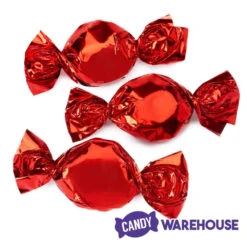 Primrose Metallic Foiled Hard Candy Buttons - Red: 5LB Bag -Candy Store primrose metallic foiled hard candy buttons red 5lb bag candy warehouse 3