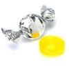 Primrose Metallic Foiled Hard Candy Buttons - Silver: 5LB Bag -Candy Store primrose metallic foiled hard candy buttons silver 5lb bag candy warehouse 1