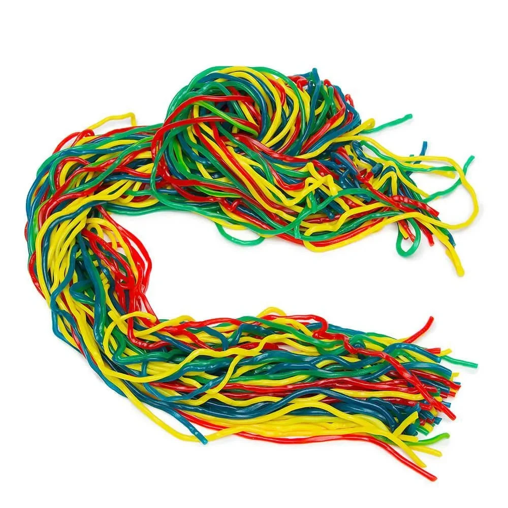 Rainbow Licorice Laces CrEATables Candy Strings: 2LB Bag 3 Rainbow Licorice Laces CrEATables Candy Strings: 2LB Bag