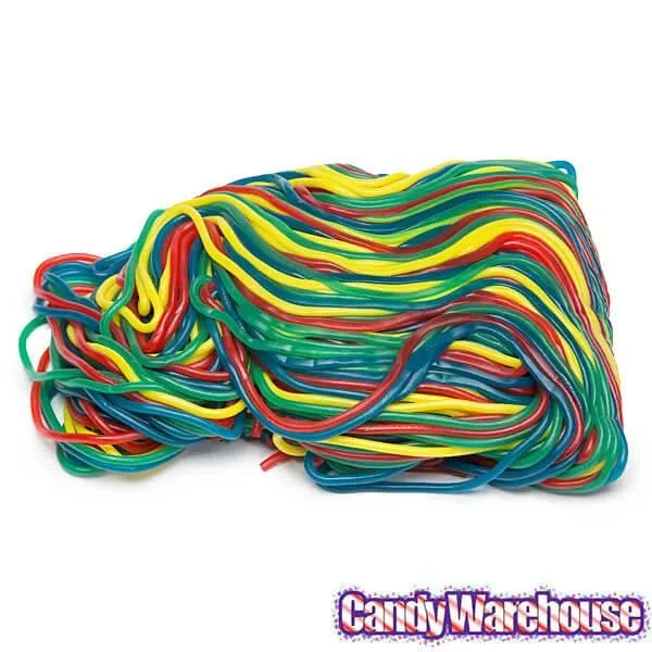 Rainbow Licorice Laces CrEATables Candy Strings: 2LB Bag 5 Rainbow Licorice Laces CrEATables Candy Strings: 2LB Bag - Image 3