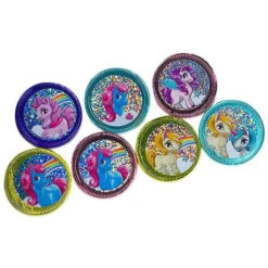 Rainbow Unicorn Foiled Milk Chocolate Coins In Mesh Bags: 18-Piece Box 10 Rainbow Unicorn Foiled Milk Chocolate Coins In Mesh Bags: 18-Piece Box -Candy Store rainbow unicorn foiled milk chocolate coins in mesh bags 18 piece box candy warehouse 4