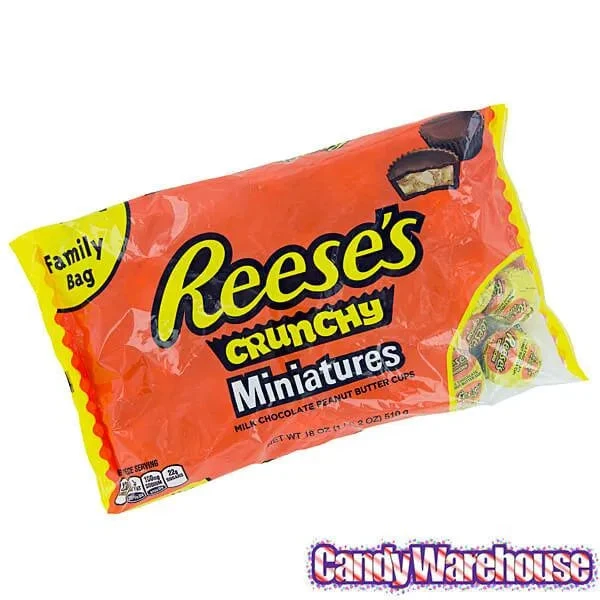 Reese's Crunchy Peanut Butter Cups Miniatures: 18-Ounce Bag 8 Reese's Crunchy Peanut Butter Cups Miniatures: 18-Ounce Bag - Image 6
