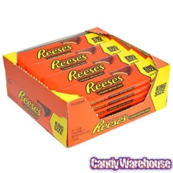 Reese's Peanut Butter Cups Candy King Size Packs: 24-Piece Box -Candy Store reese s peanut butter cups candy king size packs 24 piece box candy warehouse 5 de2c3ba2 3d27 464c bdbc 138c48ebde70