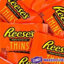 Reese's Thins Milk Chocolate Peanut Butter Cups Candy: 7.37-Ounce Bag 10 Reese's Thins Milk Chocolate Peanut Butter Cups Candy: 7.37-Ounce Bag -Candy Store reese s thins milk chocolate peanut butter cups candy 7 37 ounce bag candy warehouse 3