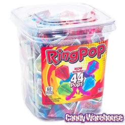 Ring Pop Assorted Candy: 44-Piece Tub 8 Ring Pop Assorted Candy: 44-Piece Tub -Candy Store ring pop assorted candy 44 piece tub candy warehouse 3