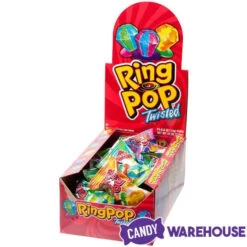 Ring Pops - Twisted: 24-Piece Box -Candy Store ring pops twisted 24 piece box candy warehouse 3 04880948 576a 440c a039 e572ac6aaea1