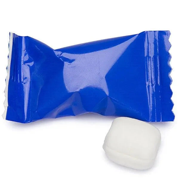 Royal Blue Wrapped Butter Mint Creams: 300-Piece Case 3 Royal Blue Wrapped Butter Mint Creams: 300-Piece Case
