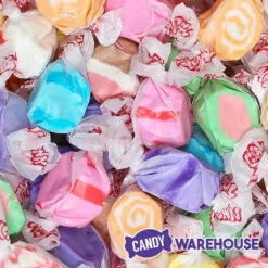 Salt Water Taffy - Assorted Flavors: 5LB Bag -Candy Store salt water taffy assorted flavors 5lb bag candy warehouse 3