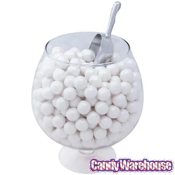 Shimmer Pearl White 1-Inch Gumballs: 2LB Bag 4 Shimmer Pearl White 1-Inch Gumballs: 2LB Bag - Image 2