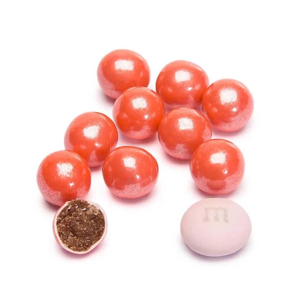 Sixlets Mini Milk Chocolate Balls - Coral: 2LB Bag 3 Sixlets Mini Milk Chocolate Balls - Coral: 2LB Bag