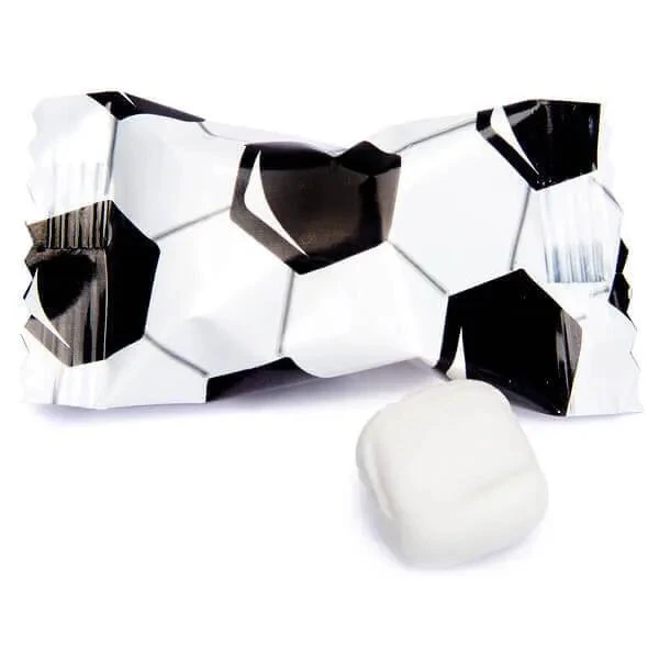 Soccer Wrapped Butter Mint Creams: 300-Piece Case 3 Soccer Wrapped Butter Mint Creams: 300-Piece Case
