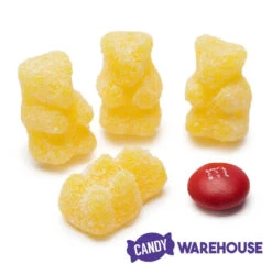 Sour Pina Colada Gummy Bears Candy: 3KG Bag -Candy Store sour pina colada gummy bears candy 3kg bag candy warehouse 3