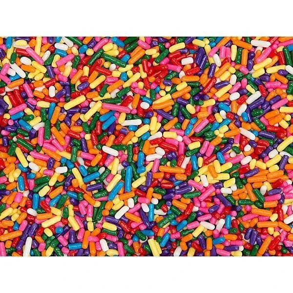 Sprinkle King Candy Sprinkles - Assorted Colors: 6LB Carton 3 Sprinkle King Candy Sprinkles - Assorted Colors: 6LB Carton