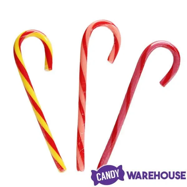 Sweet Nature Candy Canes - Assorted Fruit: 12-Piece Box 4 Sweet Nature Candy Canes - Assorted Fruit: 12-Piece Box - Image 2