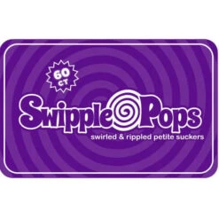 Swipple Pops Petite Swirl Ripple Lollipops - Purple Grape: 60-Piece Tub 8 Swipple Pops Petite Swirl Ripple Lollipops - Purple Grape: 60-Piece Tub -Candy Store swipple pops petite swirl ripple lollipops purple grape 60 piece tub candy warehouse 3