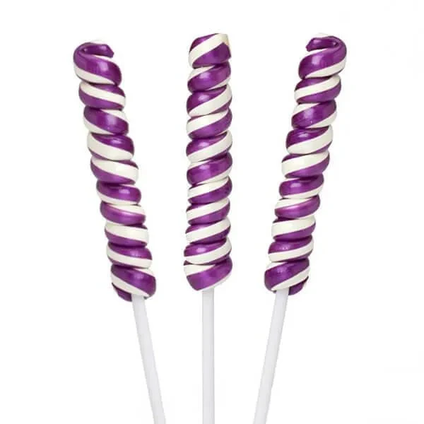 Tesla's Tiny Twist Pops - Grape: 48-Piece Jar 3 Tesla's Tiny Twist Pops - Grape: 48-Piece Jar