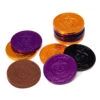 Thompson Foiled Milk Chocolate Halloween Coins: 5LB Bag -Candy Store thompson foiled milk chocolate halloween coins 5lb bag candy warehouse 1