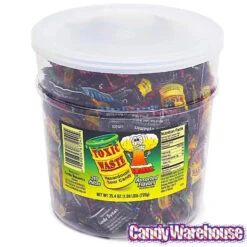 Toxic Waste Sour Candy Packs: 240-Piece Tub 7 Toxic Waste Sour Candy Packs: 240-Piece Tub -Candy Store toxic waste sour candy packs 240 piece tub candy warehouse 3