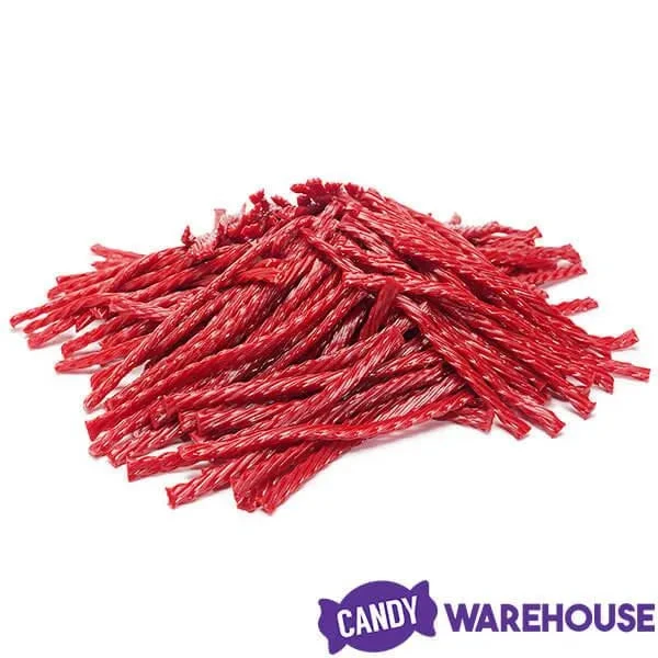 Twizzlers Strawberry Licorice Twists - Unwrapped: 5LB Tub 4 Twizzlers Strawberry Licorice Twists - Unwrapped: 5LB Tub - Image 2