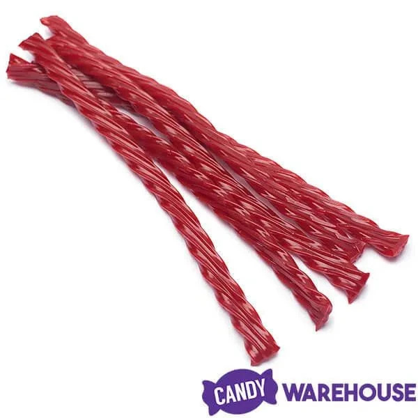 Twizzlers Strawberry Licorice Twists - Unwrapped: 5LB Tub 6 Twizzlers Strawberry Licorice Twists - Unwrapped: 5LB Tub - Image 4