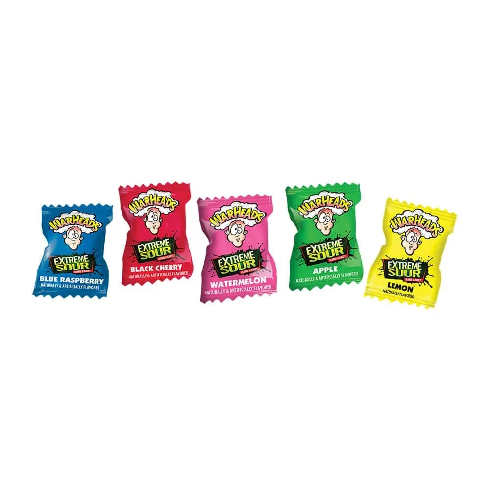WarHeads Extreme Sour Hard Candy Packs: 175-Piece Bag 4 WarHeads Extreme Sour Hard Candy Packs: 175-Piece Bag - Image 2