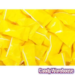 Yellow Wrapped Butter Mint Creams: 300-Piece Case -Candy Store yellow wrapped butter mint creams 300 piece case candy warehouse 3